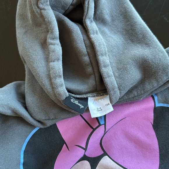 Zara hoodie with Minnie Mouse size 3-4 years - Picture 2 of 2